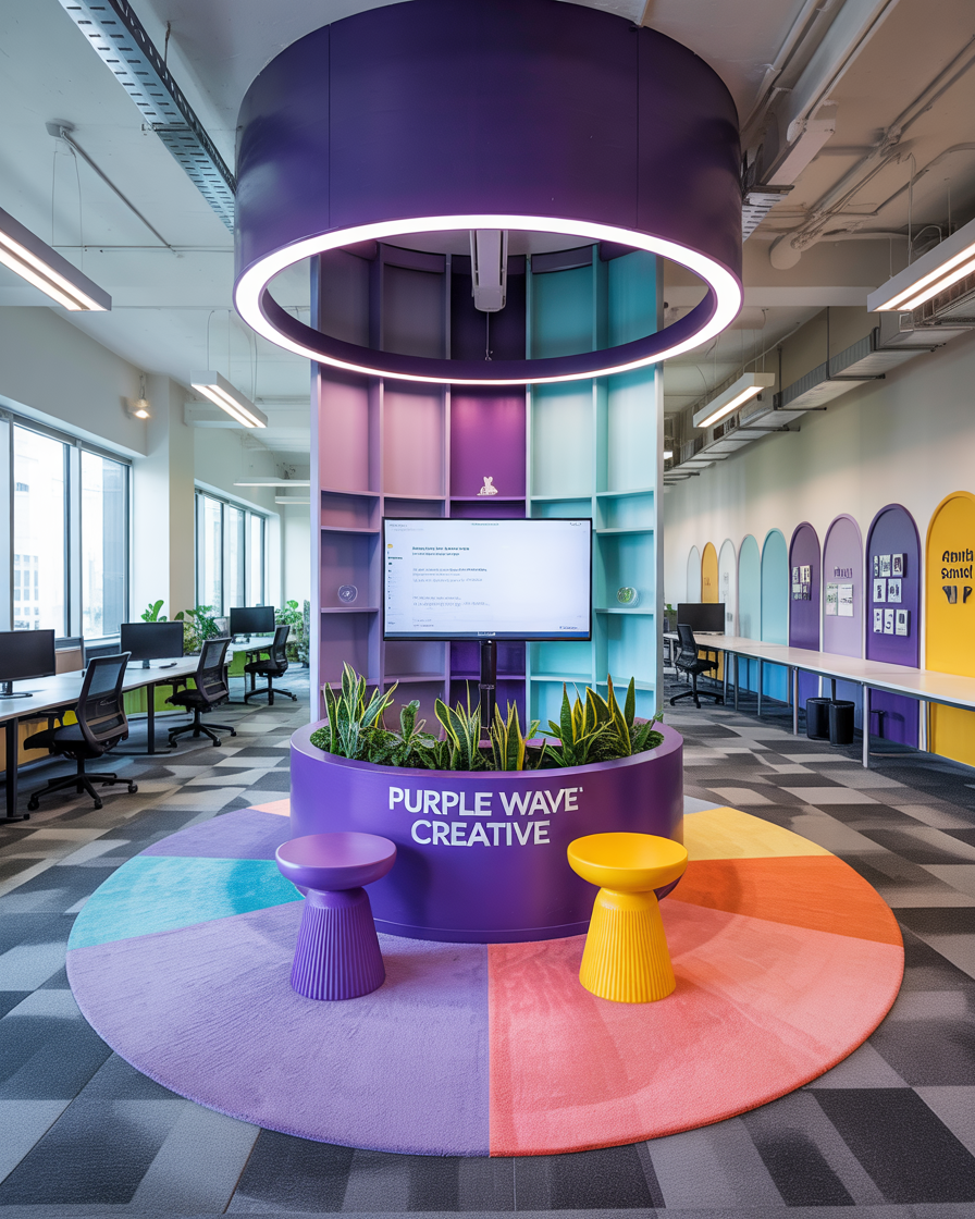 Purple Wave Creative Office